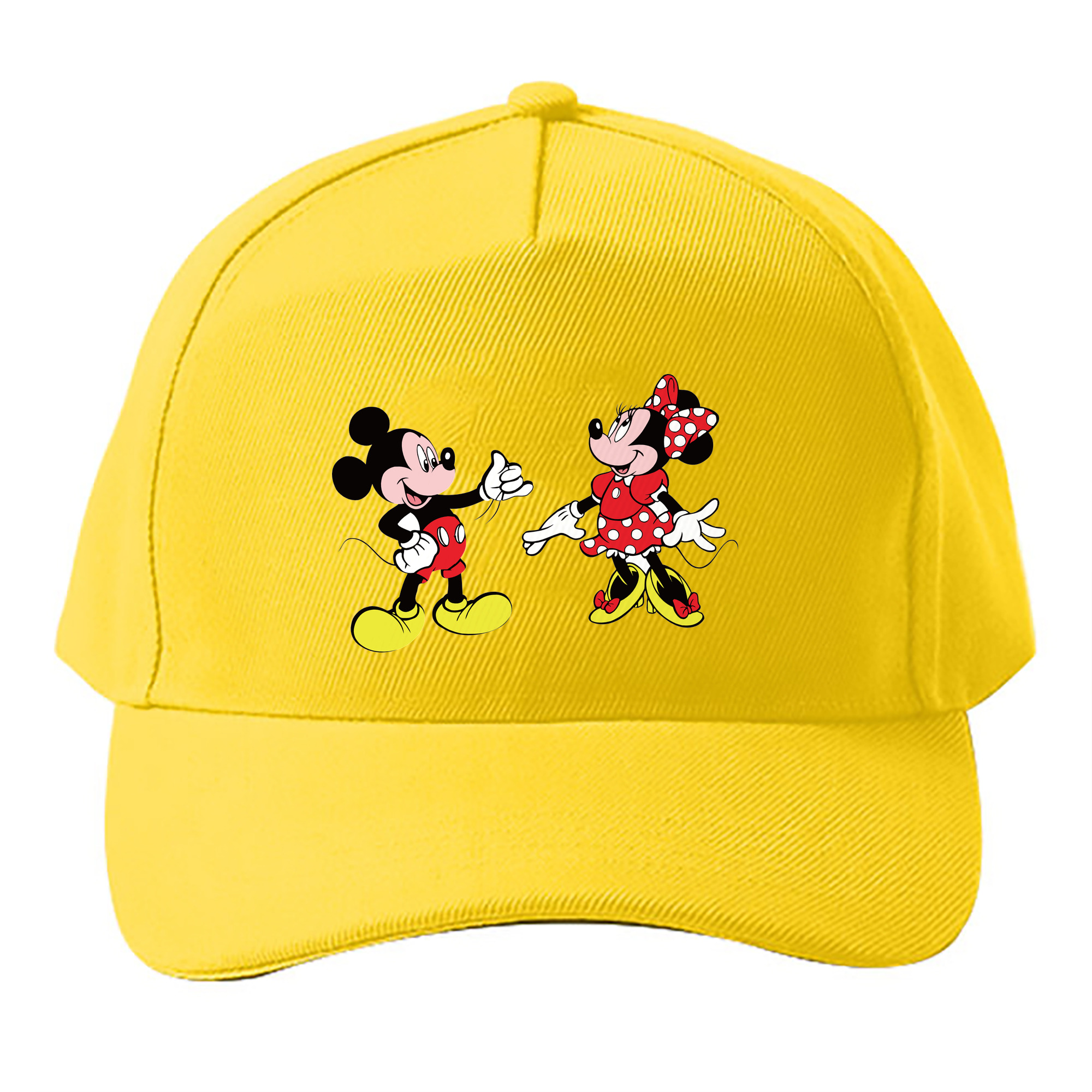 （画像用） ミッキーマウス Mickey Mouse ベースボールキャップ 綿100％ 男女兼用 帽子 スポーツ